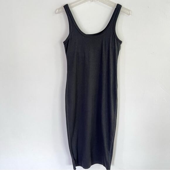 NEW Vuori Halo Essential Heather Black Scoop Neck- Sz S - Picture 6 of 8